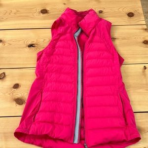 Lululemon Down for It All vest size 10